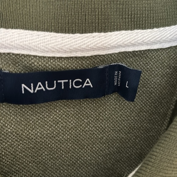 Nautica Men’s Green Polo - Picture 2 of 2